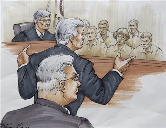 Drew Peterson, James Glasgow, Edwward Burmila